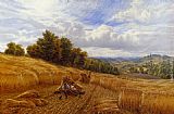 Resting From The Harvest by Alfred Glendening